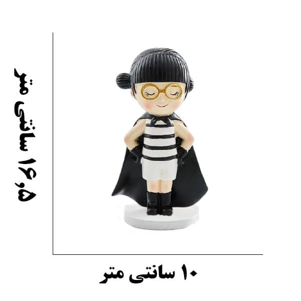 مجسمه مدل دختر فانتزی مجموعه 5 عددی — تصویر ۴