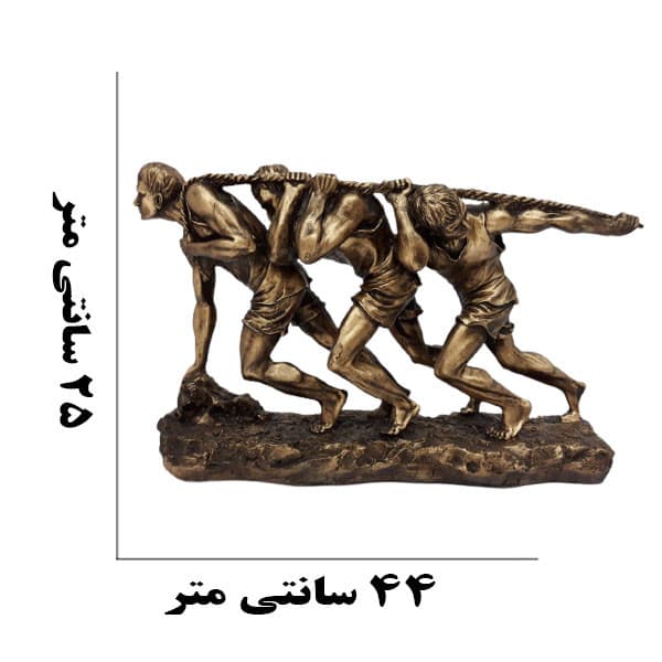 مجسمه مدل مردان تلاش کد 1 — تصویر ۲