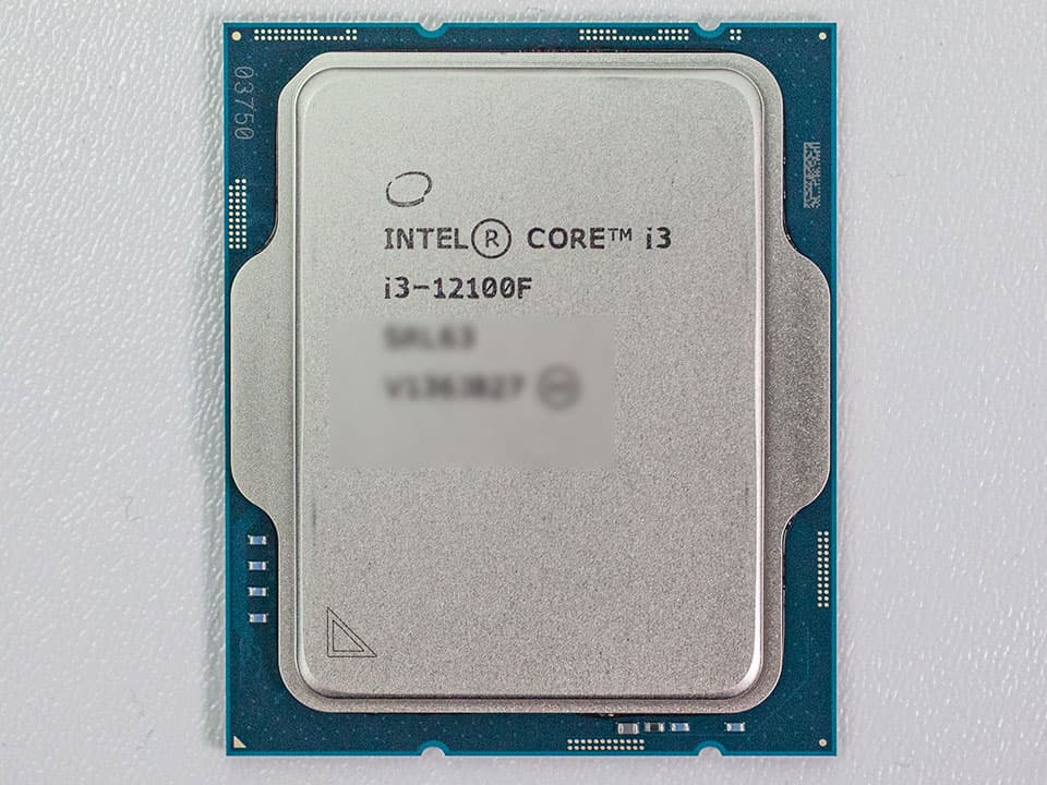 پردازنده اینتل Alder Lake Core i3-12100f دست دوم