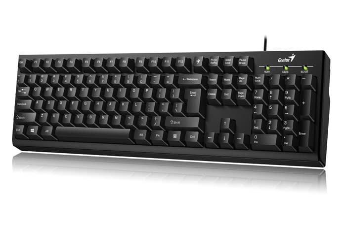 کیبورد USB جنیوس مدل KB-100 – جعبه باز