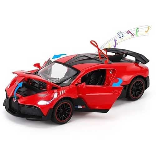 ماکت ماشین فلزی چه ژی مدل بوگاتی Bugatti Divo — تصویر ۷