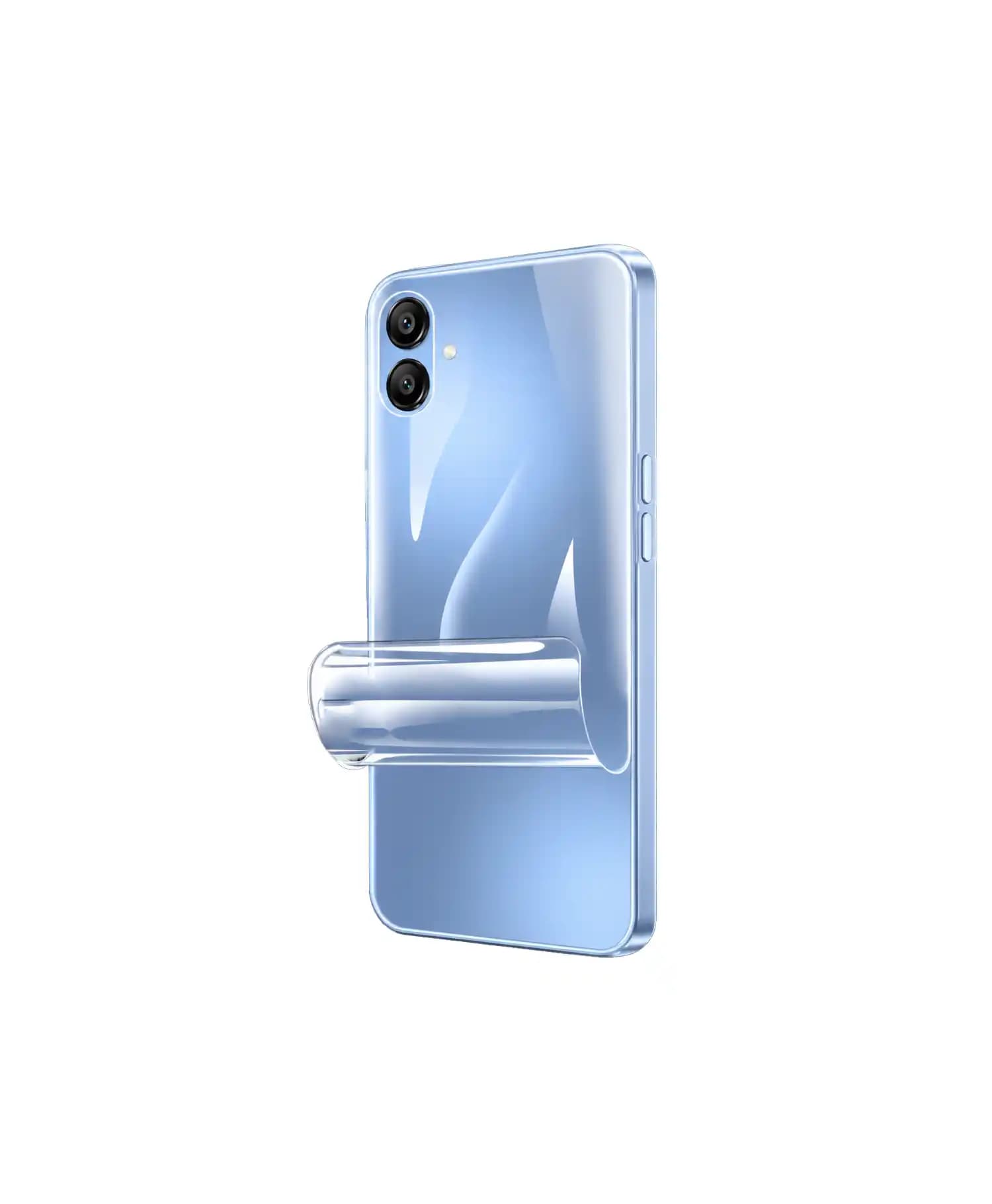 برچسب پشت شفاف گوشی موبایل Samsung A04 — تصویر ۳