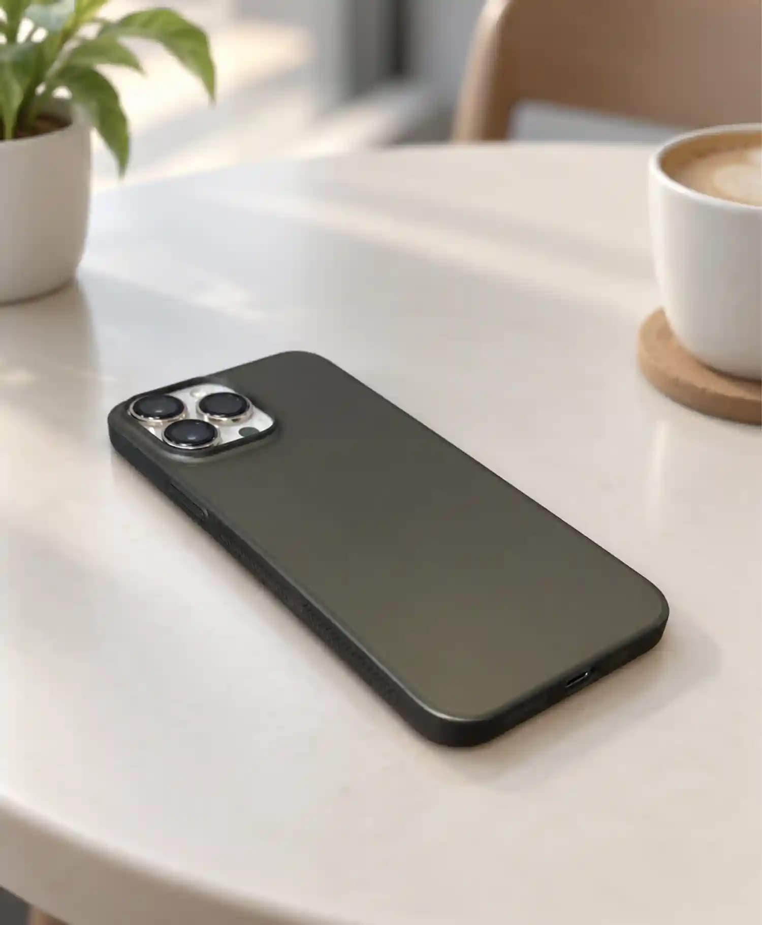 قاب ژله ای مات طرح کربن گوشی موبایل Iphone 13 Pro Max — تصویر ۳