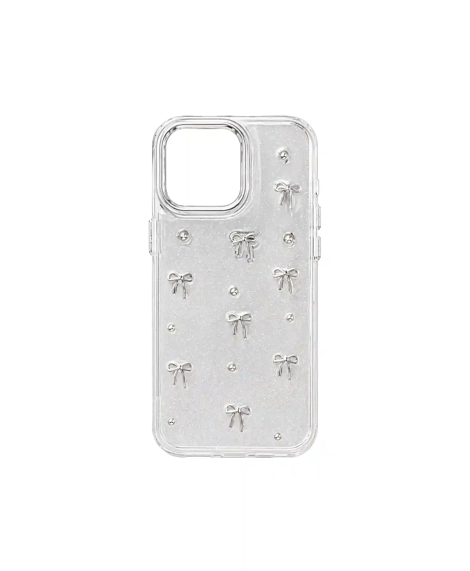قاب ژله ای شاین دار پاپیونی گوشی موبایل Iphone 15 Pro Max