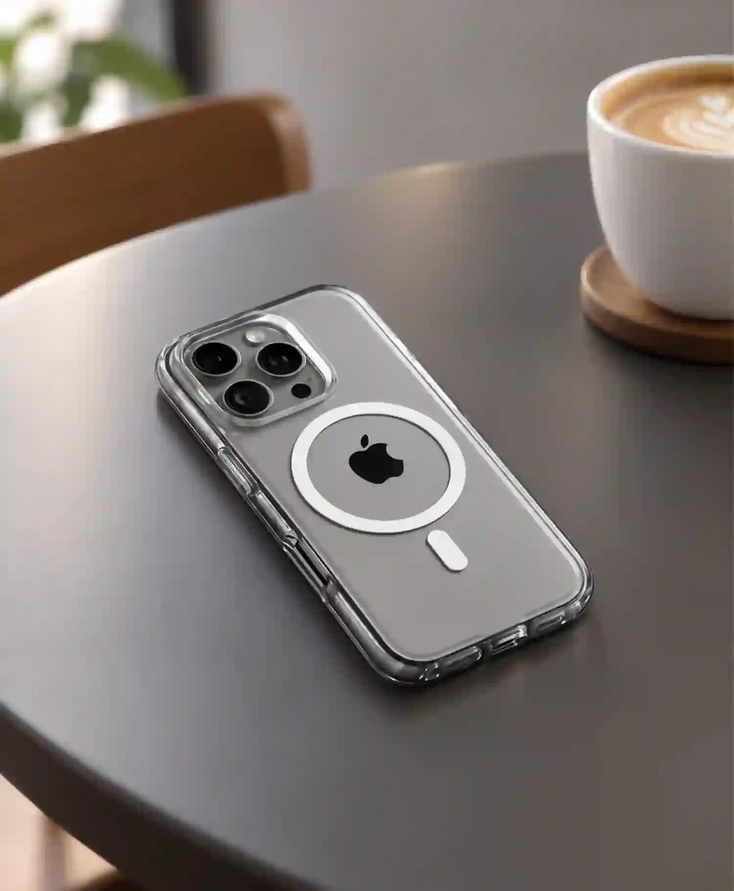 قاب اسپیگن مگ سیف دار گوشی موبایل Iphone 16 Pro Max — تصویر ۴