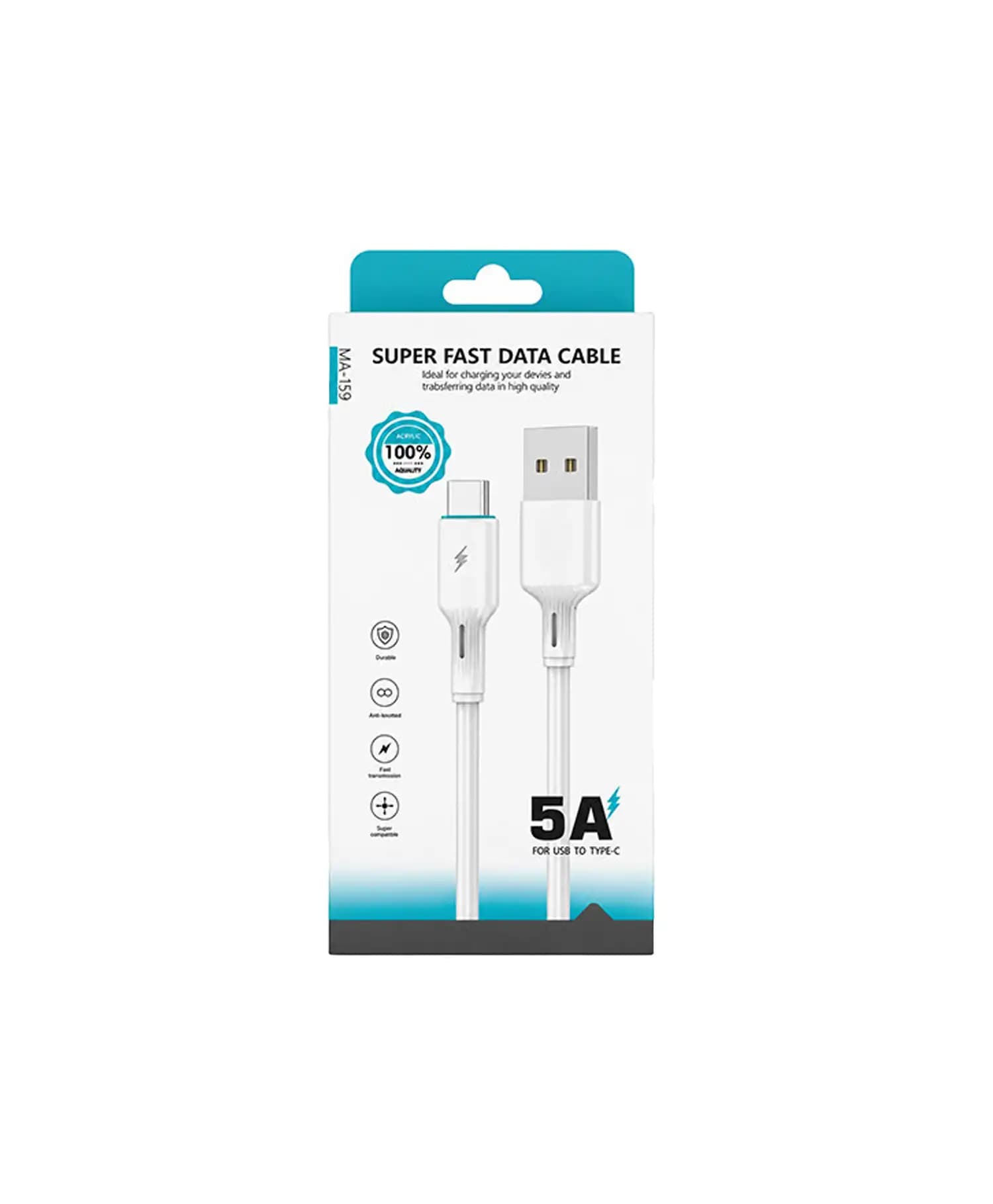 کابل تبدیل USB به Type-C بوکو مدل MA-159 — تصویر ۴