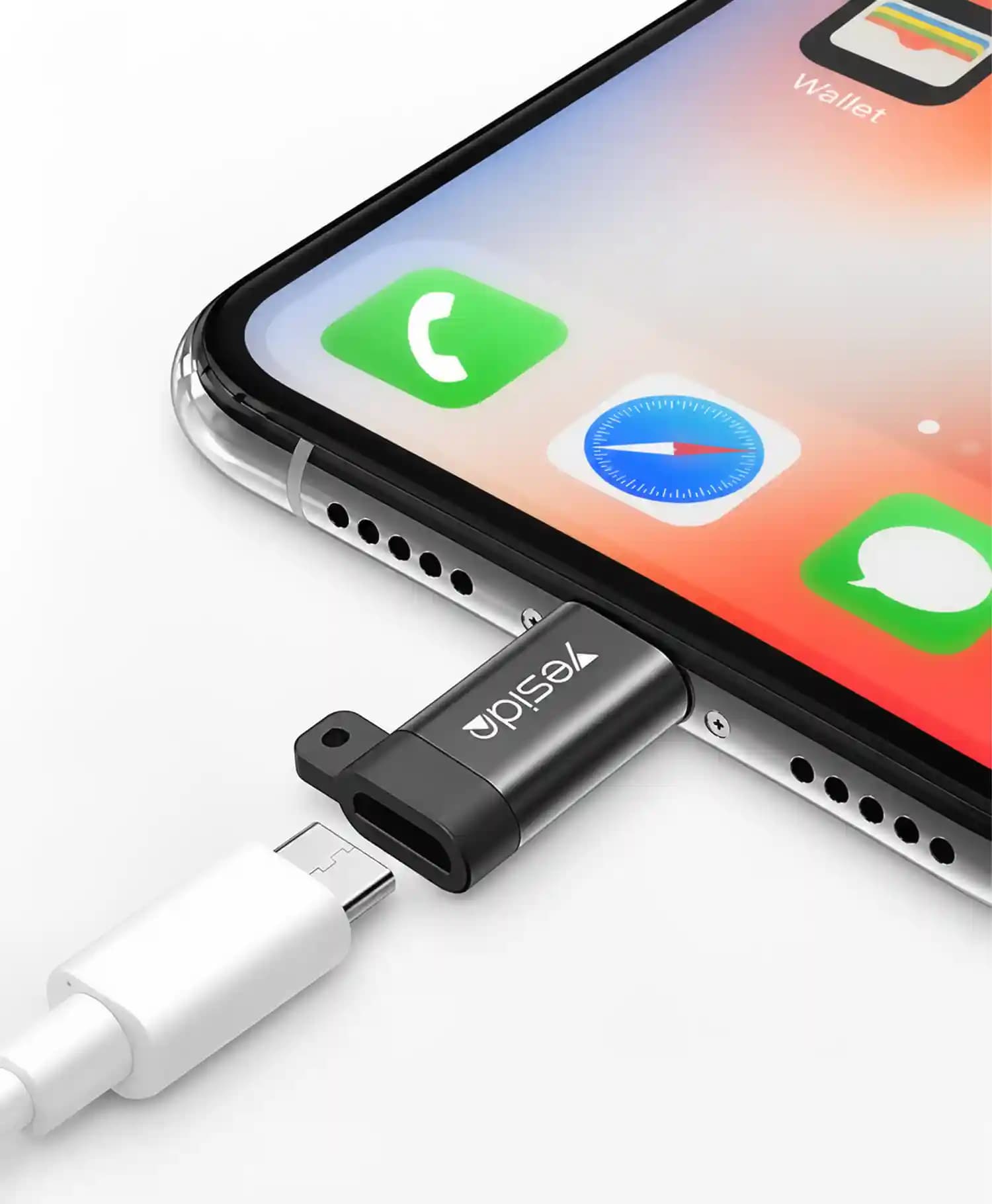تبدیل Micro-B به Lightning یسیدو مدل GS05 — تصویر ۳