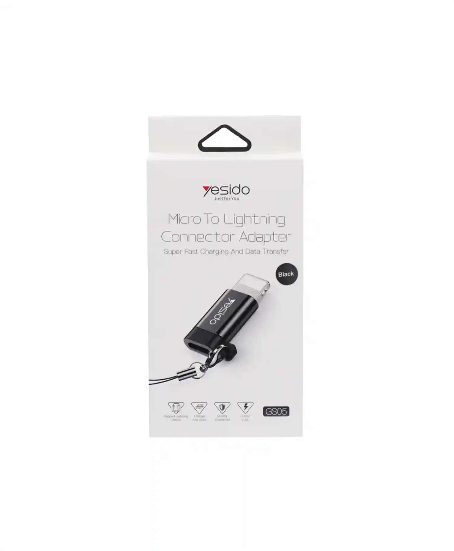 تبدیل Micro-B به Lightning یسیدو مدل GS05 — تصویر ۴