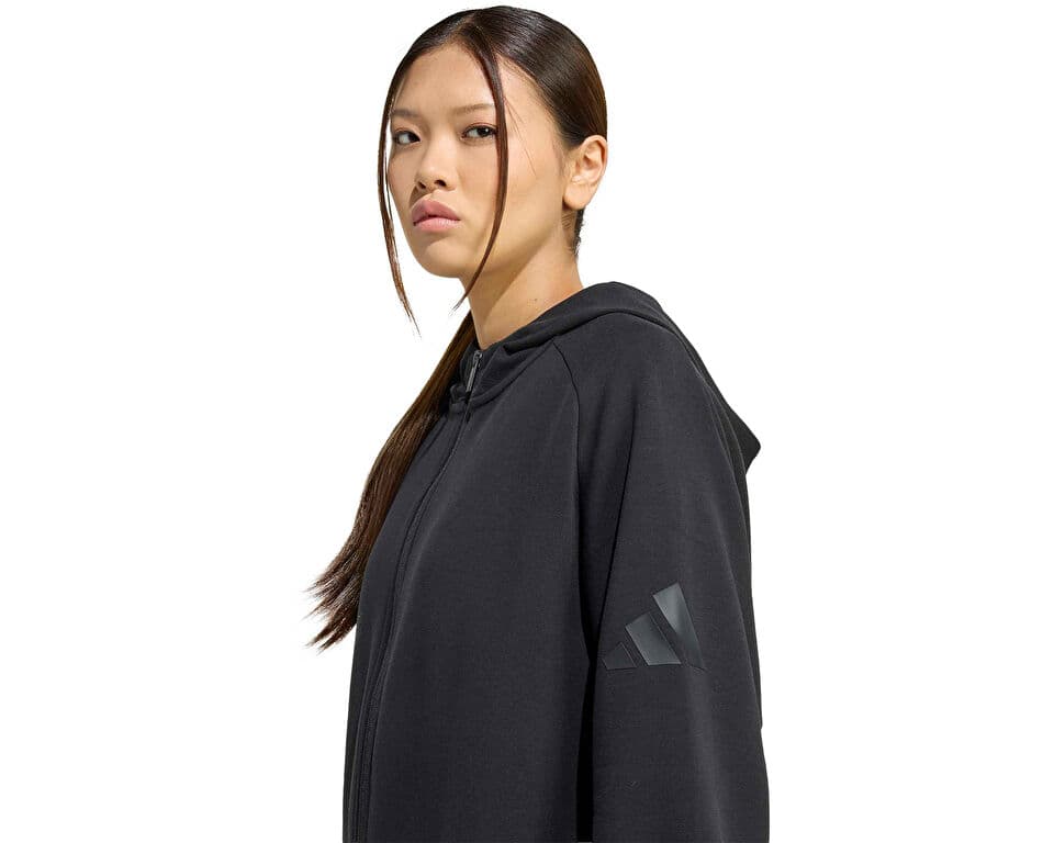 Adidas W SOFT LUX FZ HD Jacket — تصویر ۳