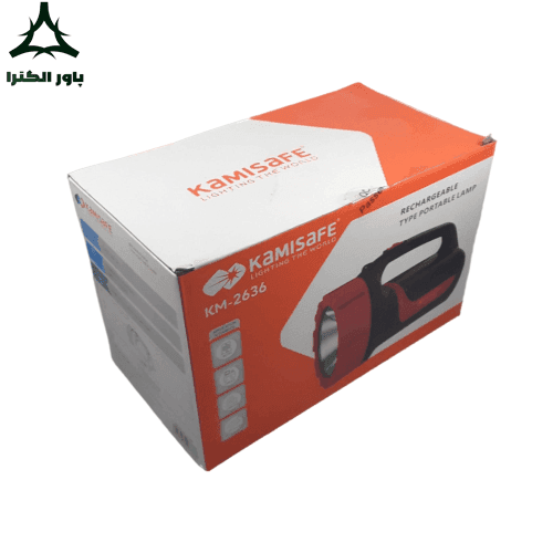 چراغ قوه شارژی KAMISAFE کد KM-2636 — تصویر ۷