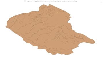 GIS و پایگاه داده جامع لایه‌های منابع آب شهرستان طرقبه شاندیز؛ مجموعه کامل هیدرولوژی و آب