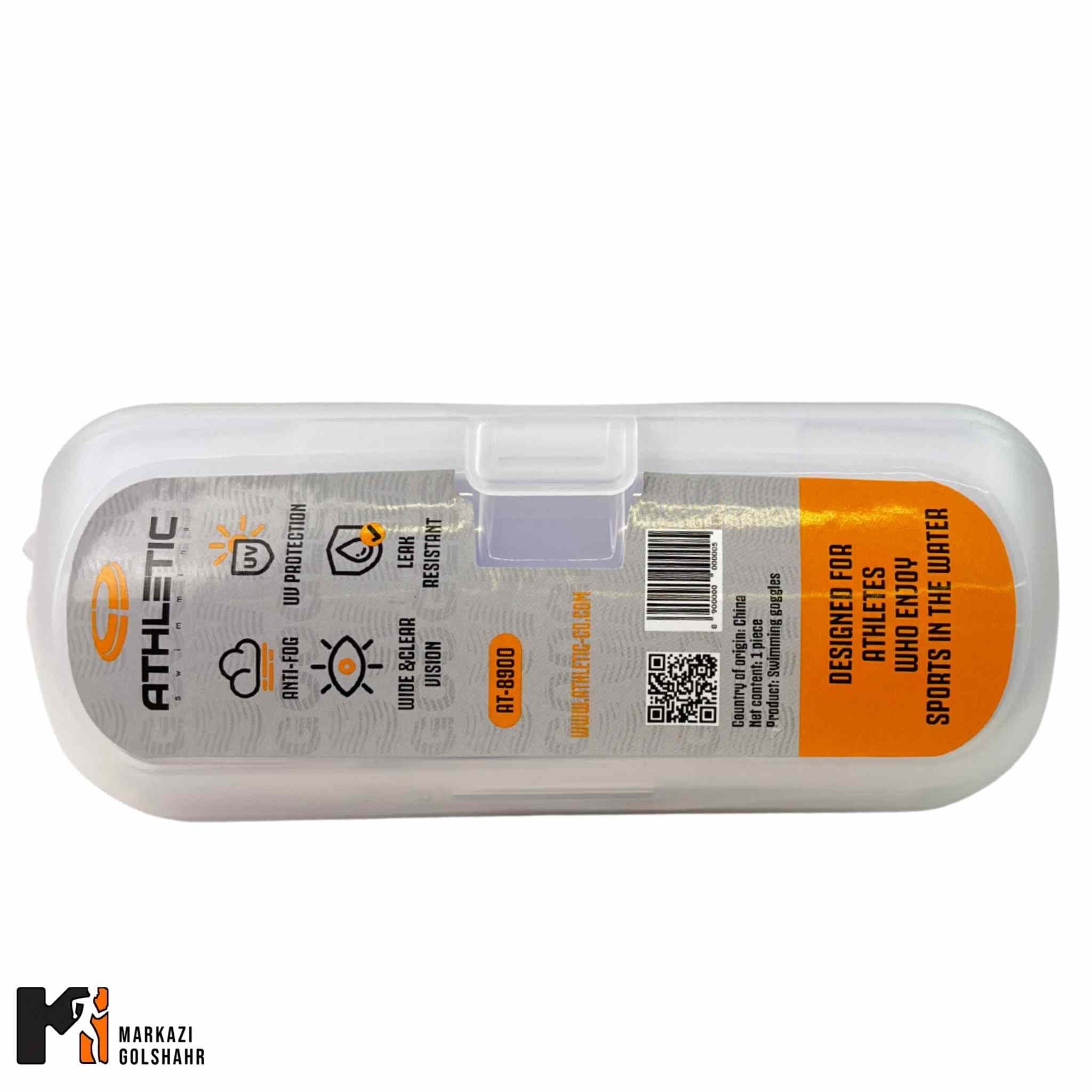 عینک شنا حرفه ای 8900 ATHLETIC کد 2016406 — تصویر ۲