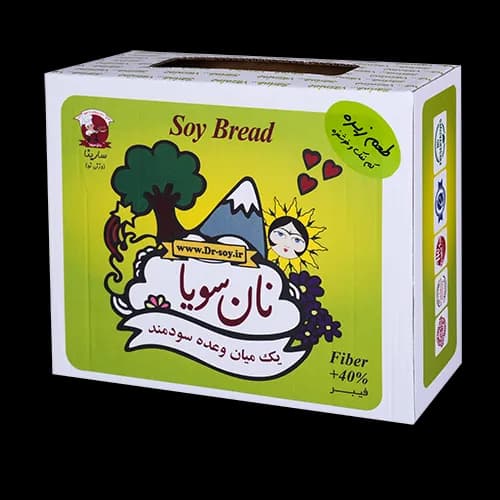 نان سويا زيره سارينا 350 گرم