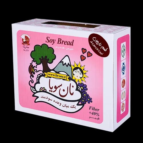 نان سويا دارچين سارينا 350 گرم