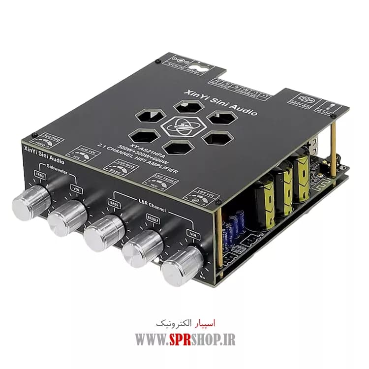 MODULE AMPLIFIER AS21HPA 2*300W + 600W SUB