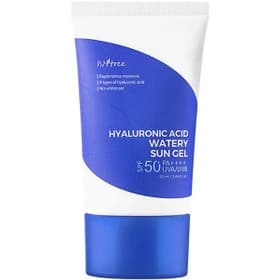 ژل ضدآفتاب آبرسان هیالورونیک اسید ایزنتری ۵۰ میل (Isntree Watery Sun Gel SPF 50+ PA++++) اصل کره