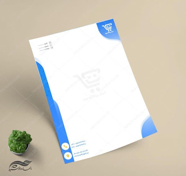 سربرگ لایه باز اداری شرکتی و فروشگاهی psd 22 — تصویر ۲