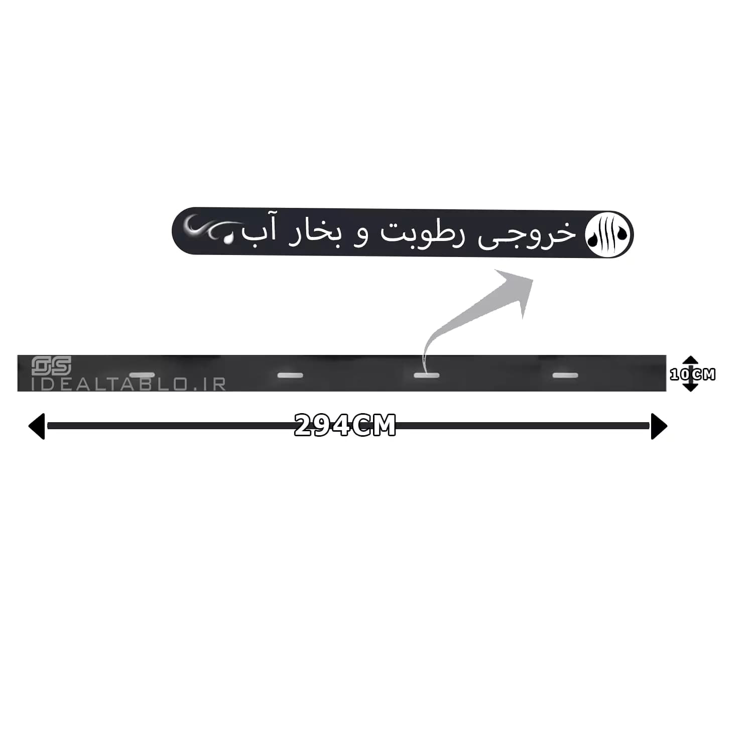 قاب تابلو روان دوطرفه 9 * 2 — تصویر ۲