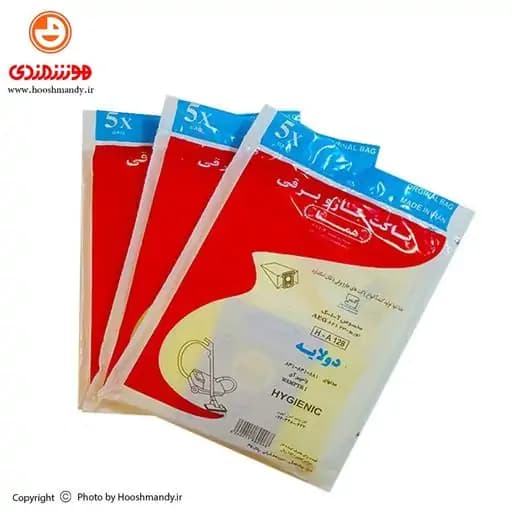 پاکت جاروبرقی آاگ 831 (توربو23) همتا (بسته 5 تایی) — تصویر ۲