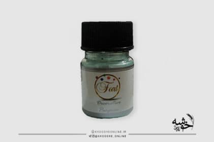 رنگ پودری سبز فونت ترک FONT