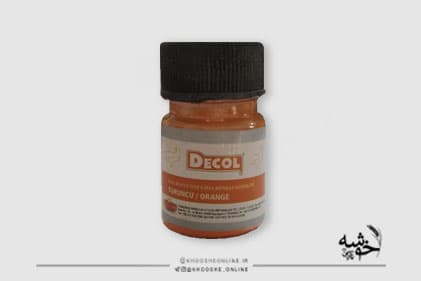 رنگ پودری نارنجی7گرمی ترک دکولDECOL
