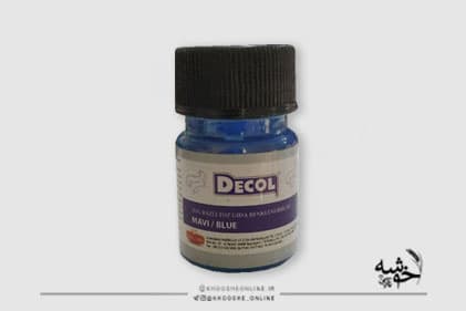 رنگ پودری آبی 7گرمی ترک دکولDECOL