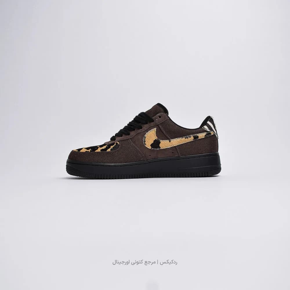 کتونی Nike مدل Air Force 1 Low Animal Print – Hv6356-200 — تصویر ۲