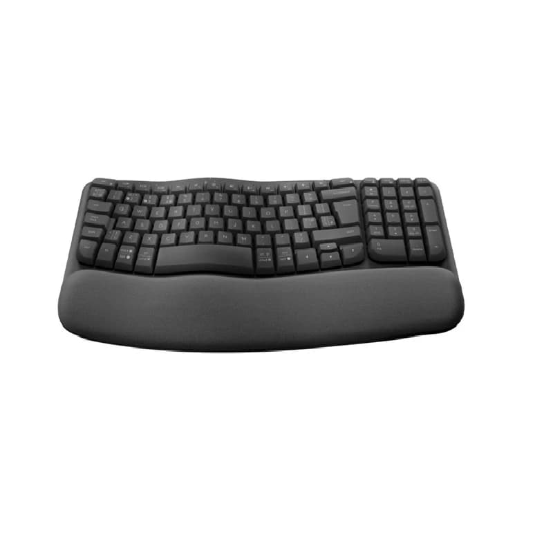 کیبورد بی سیم لاجیتک مدل Wave Keys ارگونومیک — تصویر ۳