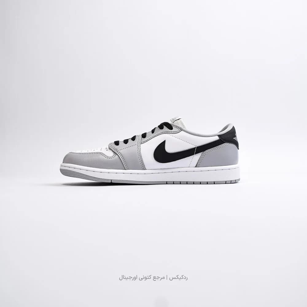 کتونی Nike مدل Air Jordan 1 Low OG Barons – CZ0790-110 — تصویر ۲
