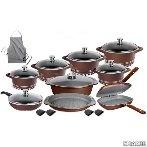 سرویس قابلمه (MGS) ام جی اس 17 پارچه طرح ایتالیا C
