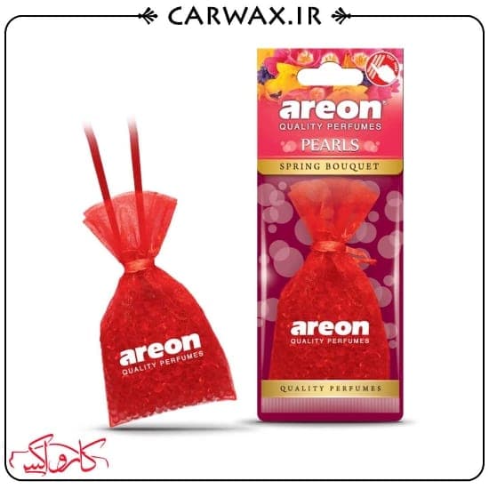 خوشبو کننده خودرو پیرلس شکوفه بهاری آرئون Areon Pearls Spring Bouquet