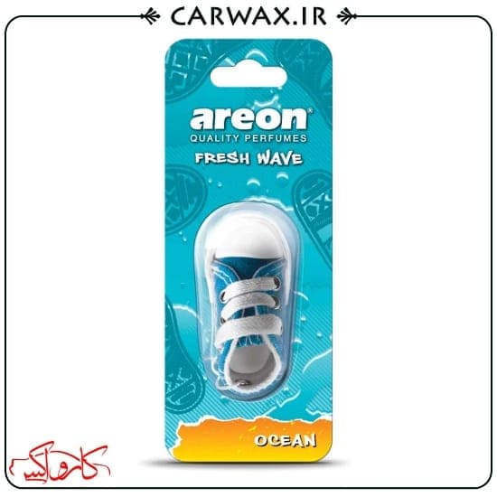 خوشبو کننده خودرو کفشی اقیانوس آرئون مدل فرش ویو Areon Fresh Wave Ocean