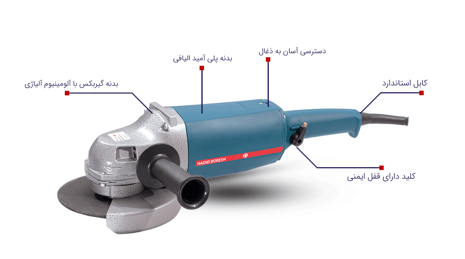 فرز سنگبری حدید برش HB-31