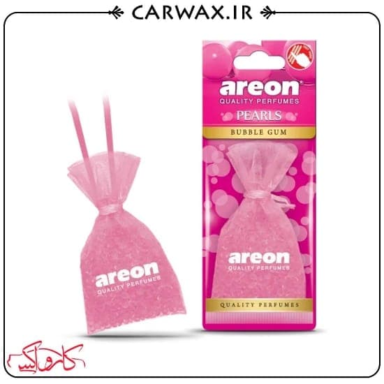 خوشبو کننده خودرو پیرلس آدامس بادکنکی آرئون Areon Pearls Bubble Gum