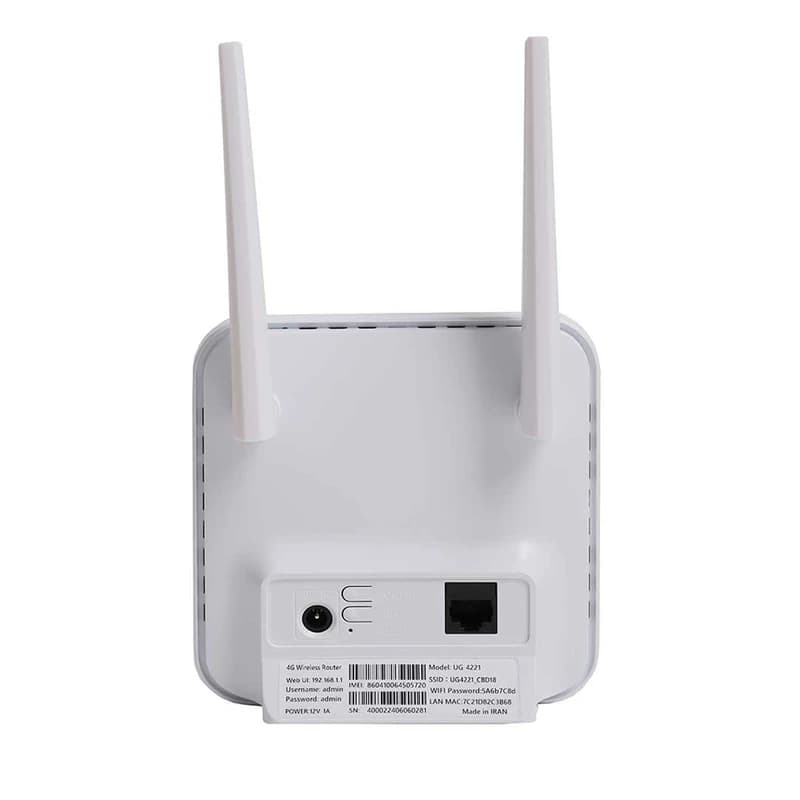 مودم روتر 4G یوگالینک مدل 4221-UG با پشتیبانی از شبکه 4G LTE CAT4 — تصویر ۲