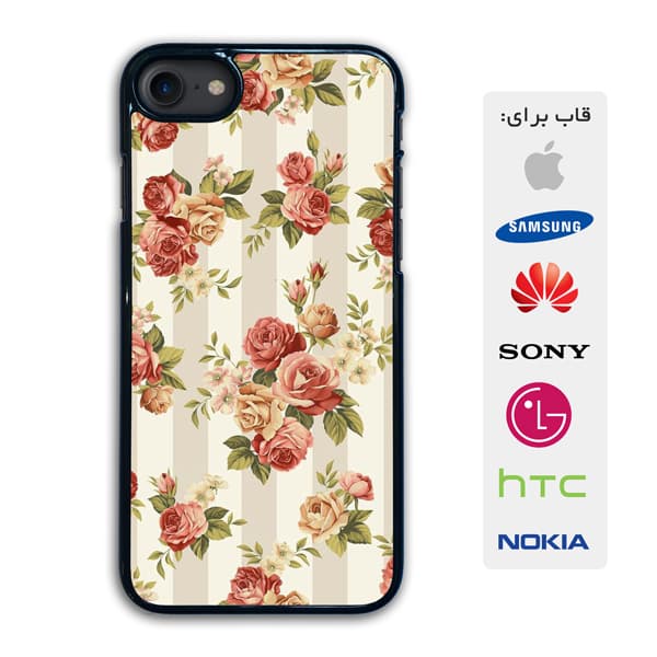 قاب گوشی دخترانه گل رز case10367