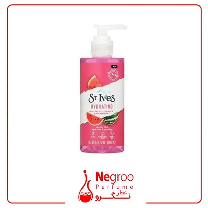 ژل شستشوی صورت هندوانه سینت ایوز St ives حجم 200 میل اورجینال