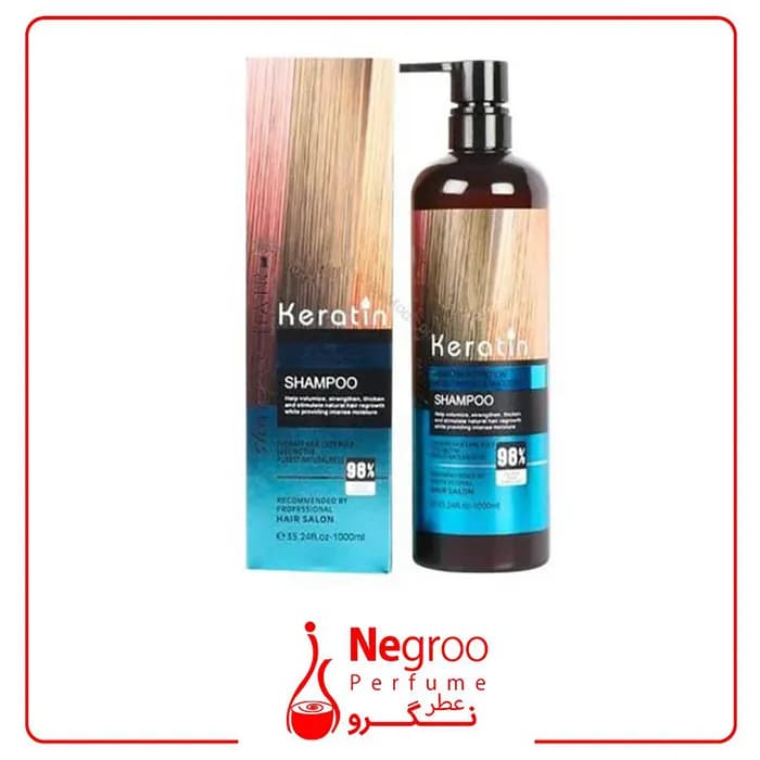 شامپو کراتین 98 درصد بدون سولفات هیر HAIR /اورجینال