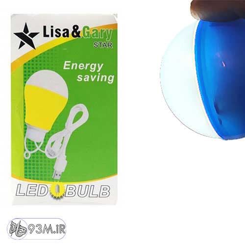 لامپ آویز دار اتصال USB و MicroUSB مدل Lisa&Gray 6LED — تصویر ۸