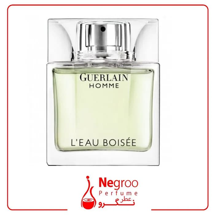 عطر ادکلن گرلن لهوم لئو بویسی 80 میل Guerlain L’Homme L’Eau Boisée/ اورجینال — تصویر ۲