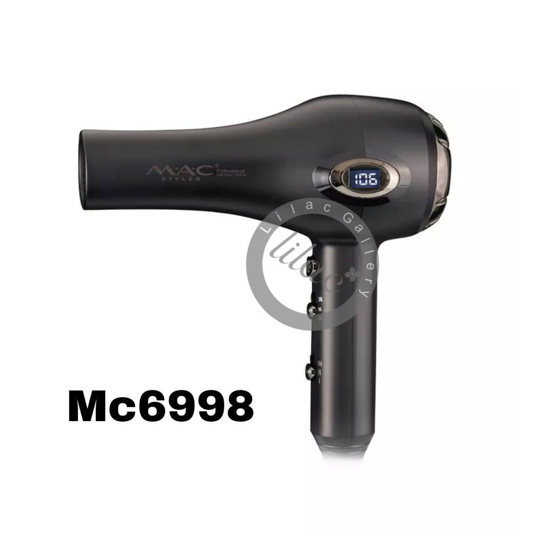 مک استایلر MAC STYLER سشوار 2600 وات کد 6998