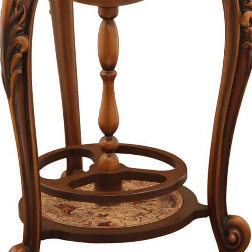 میز تلفن لوتوس کره چوبی کد TG-816 رنگ BROWN — تصویر ۳