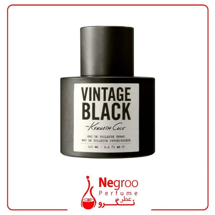 عطر ادکلن کنت کول وینتیج بلک 100 میل kenneth Cole Vintage Black اورجینال — تصویر ۲