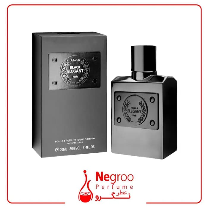 عطر ادکلن جوهان بی – ژوهان بی الگانت بلک 100 میل Johan B Elegant Black اورجینال