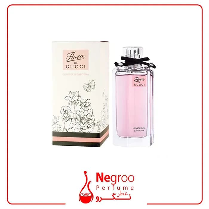 عطر ادکلن گوچی فلورا گورجس گاردنیا 100 میل Gucci Flora by Gucci Gorgeous Gardenia اورجینال