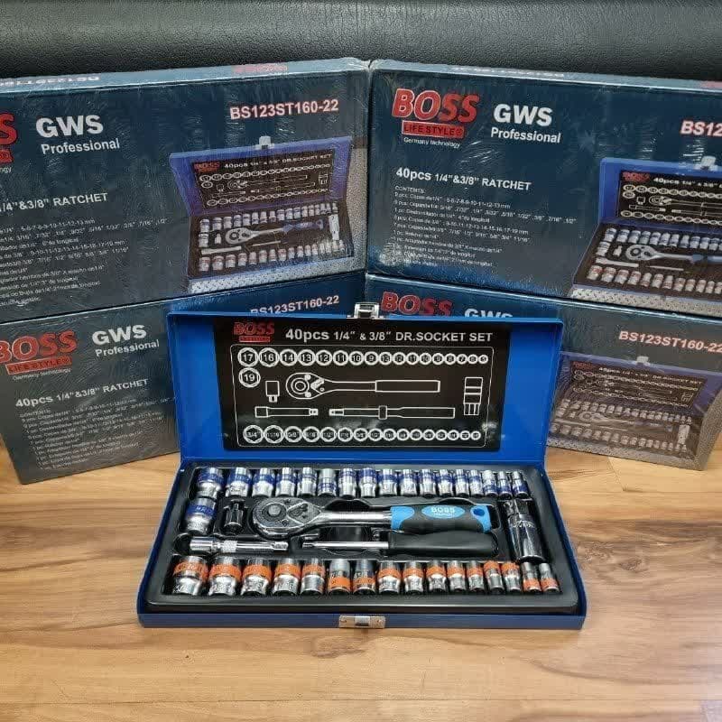 جعبه بکس ۴۰ عددی باس مدل BS-40pcs
