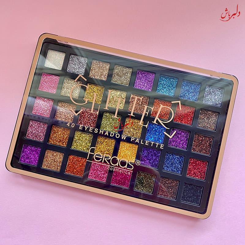 سایه ۴۰ رنگ گلیتری — تصویر ۳