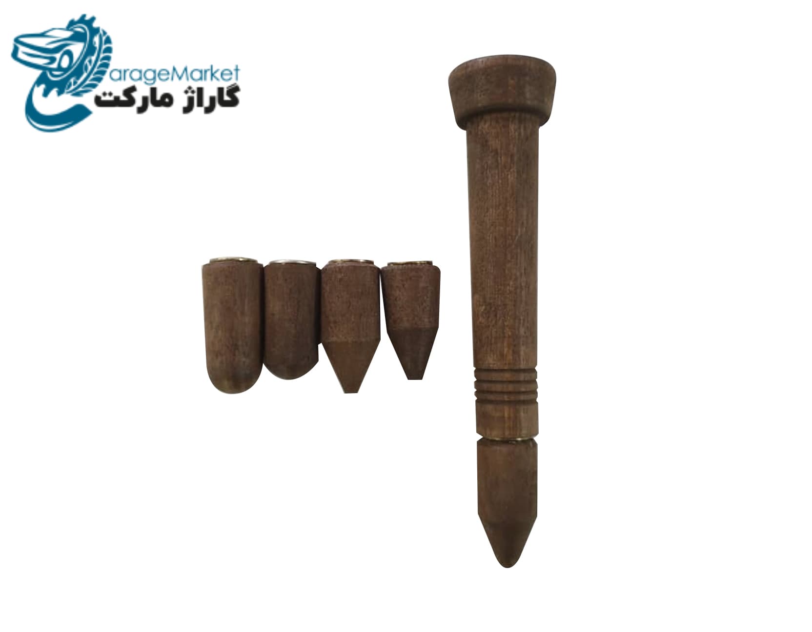 قلم نیش خوابان چوبی 5 سر صافکاری PDR — تصویر ۲
