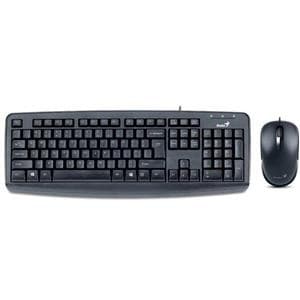 کیبورد Genius KM-130 USB Keyboard and Mouse With Persian Letters