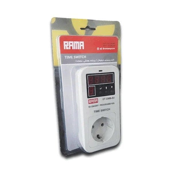 تایمر پریزی دیجیتال RAMA CT 230B-EU — تصویر ۹
